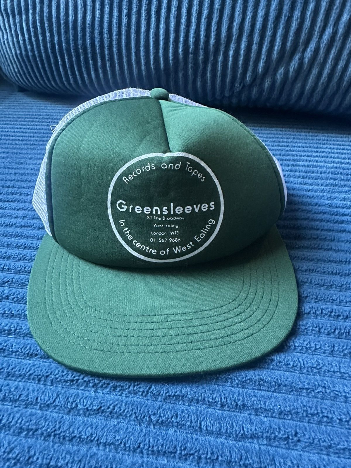 Stussy Stussy Rare Greensleeves Trucker Hat - Snapback Size ONE SIZE - 1 Thumbnail