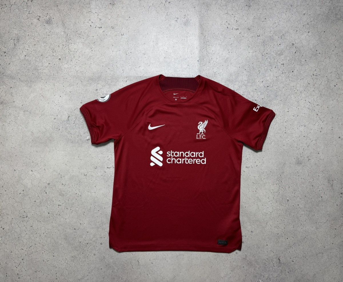 Nike Nike FC Liverpool Mohamed Salah #11 2022/2023 Soccer Jersey Size US L / EU 52-54 / 3 - 2 Thumbnail