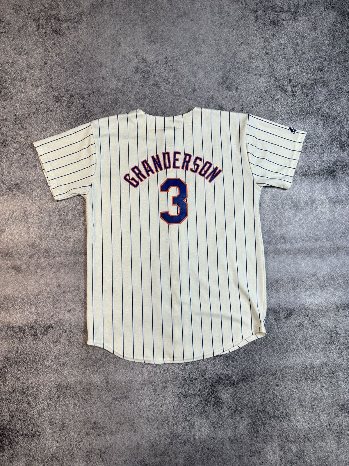 Majestic Vintage Majestic Mets 3 Granderson Jersey MLB L Rare USA Size US M / EU 48-50 / 2 - 3 Thumbnail