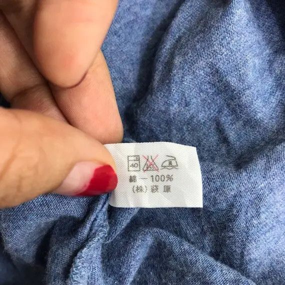Yves Saint Laurent Vtg YSL Yves SAINT LAURENT Paris Blue Tee Shirt Pour Homme Size US M / EU 48-50 / 2 - 5 Thumbnail
