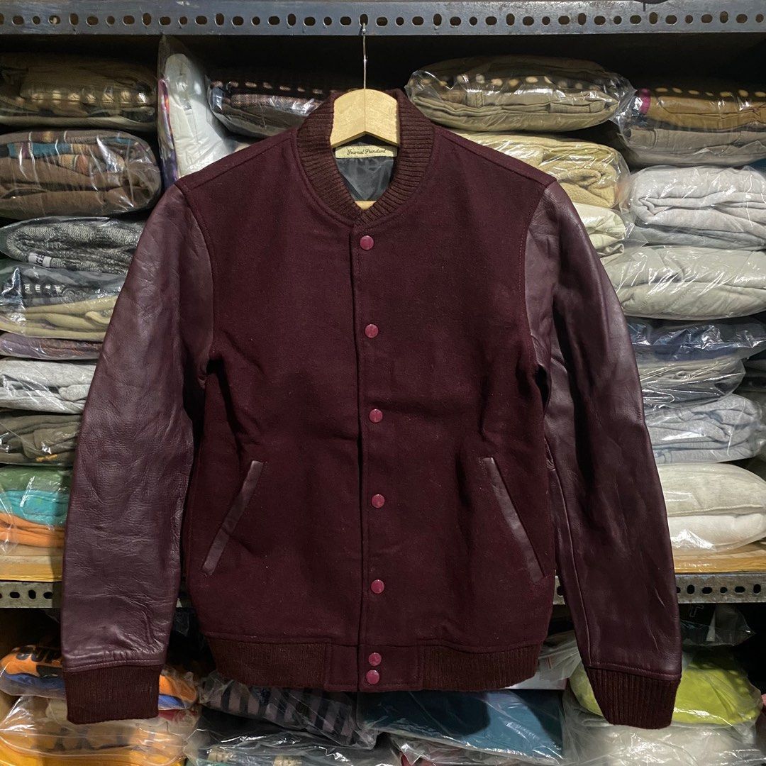 Journal Standard Journal standart varsity wool leather jacket Size US M / EU 48-50 / 2 - 1 Thumbnail