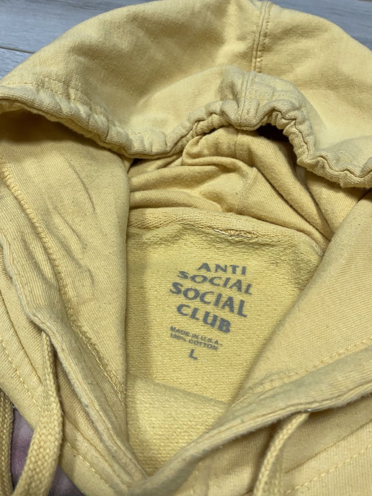 Anti Social Social Club ASSC eye 👁️ stress RARE Hoodie USA Anti social Size US L / EU 52-54 / 3 - 8 Thumbnail