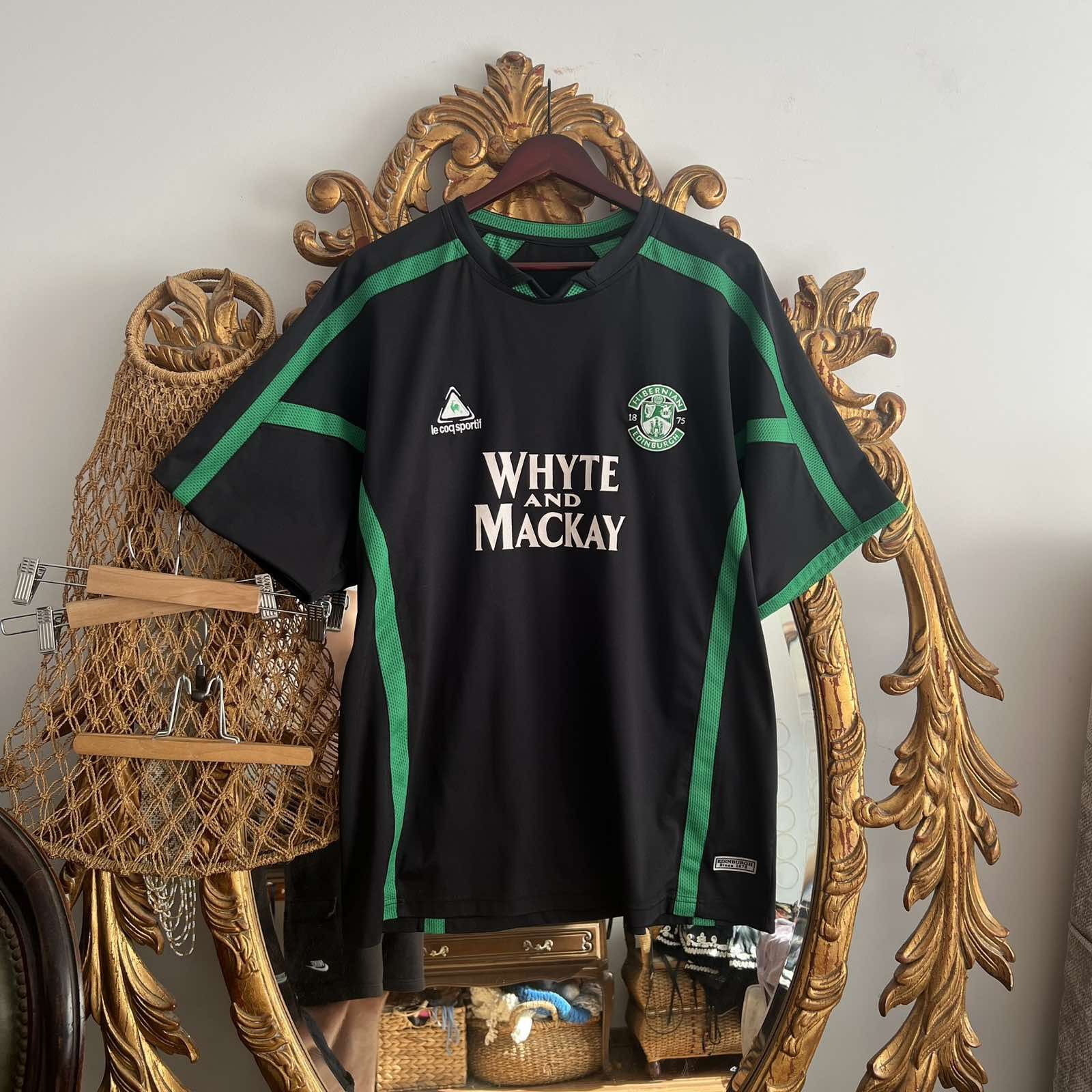 Le Coq Sportif Hibernian 2005 - 2006 Away Football Shirt Soccer Jersey Size US L / EU 52-54 / 3 - 1 Thumbnail