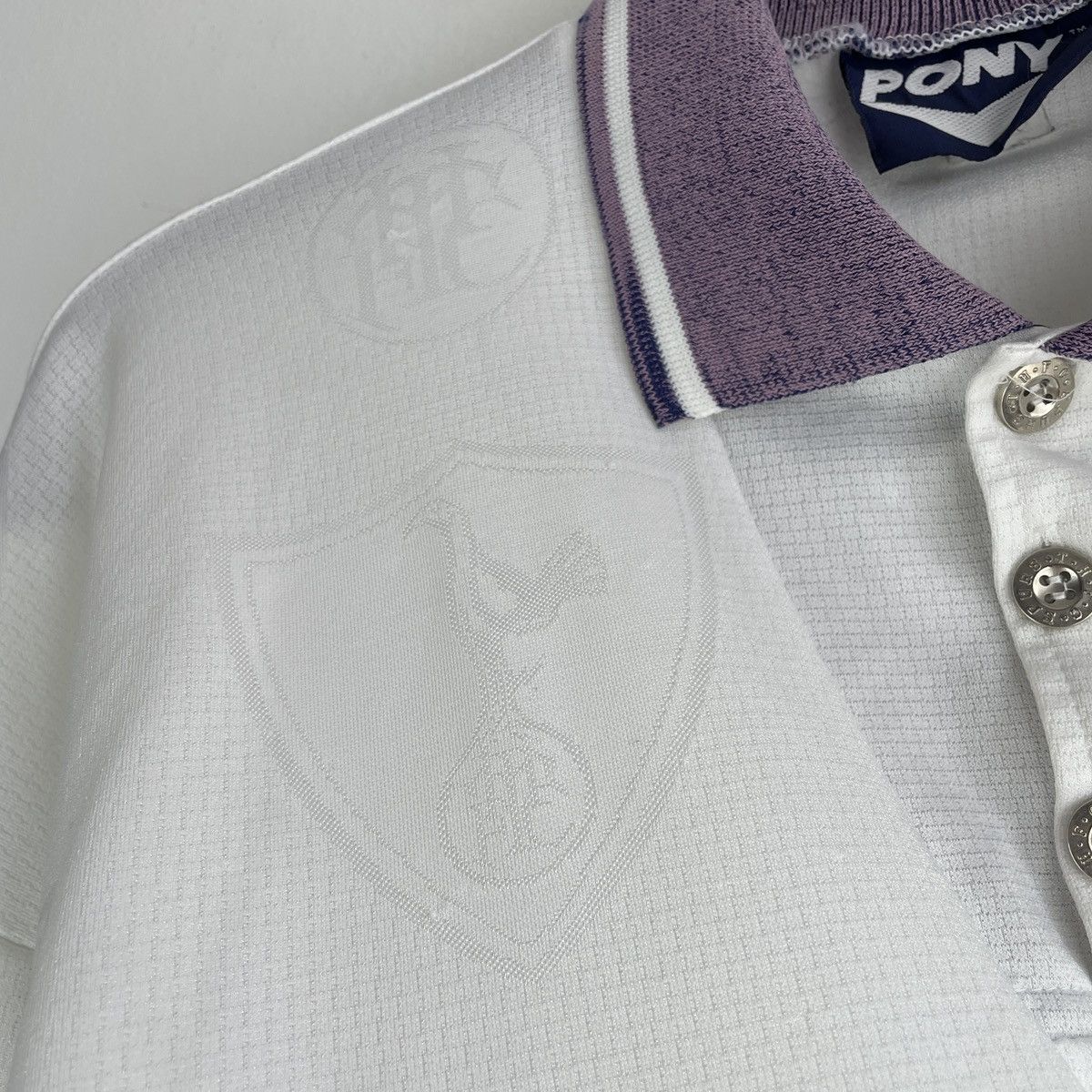 PONY Vintage Tottenham Home Pony Jersey Rare 1995-1997 size XL Size US XL / EU 56 / 4 - 7 Thumbnail