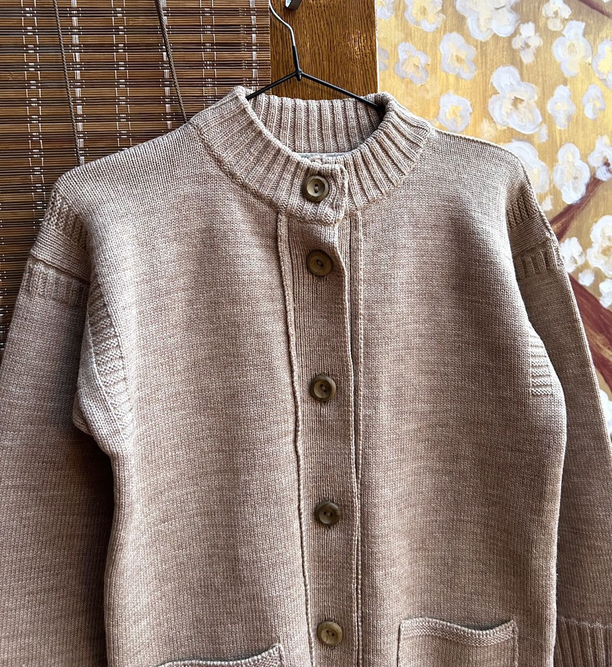 Le Tricoteur Guernsey Vintage Guernsey Woollens Fisherman Traditional Cardigan Size S / US 4 / IT 40 - 3 Thumbnail