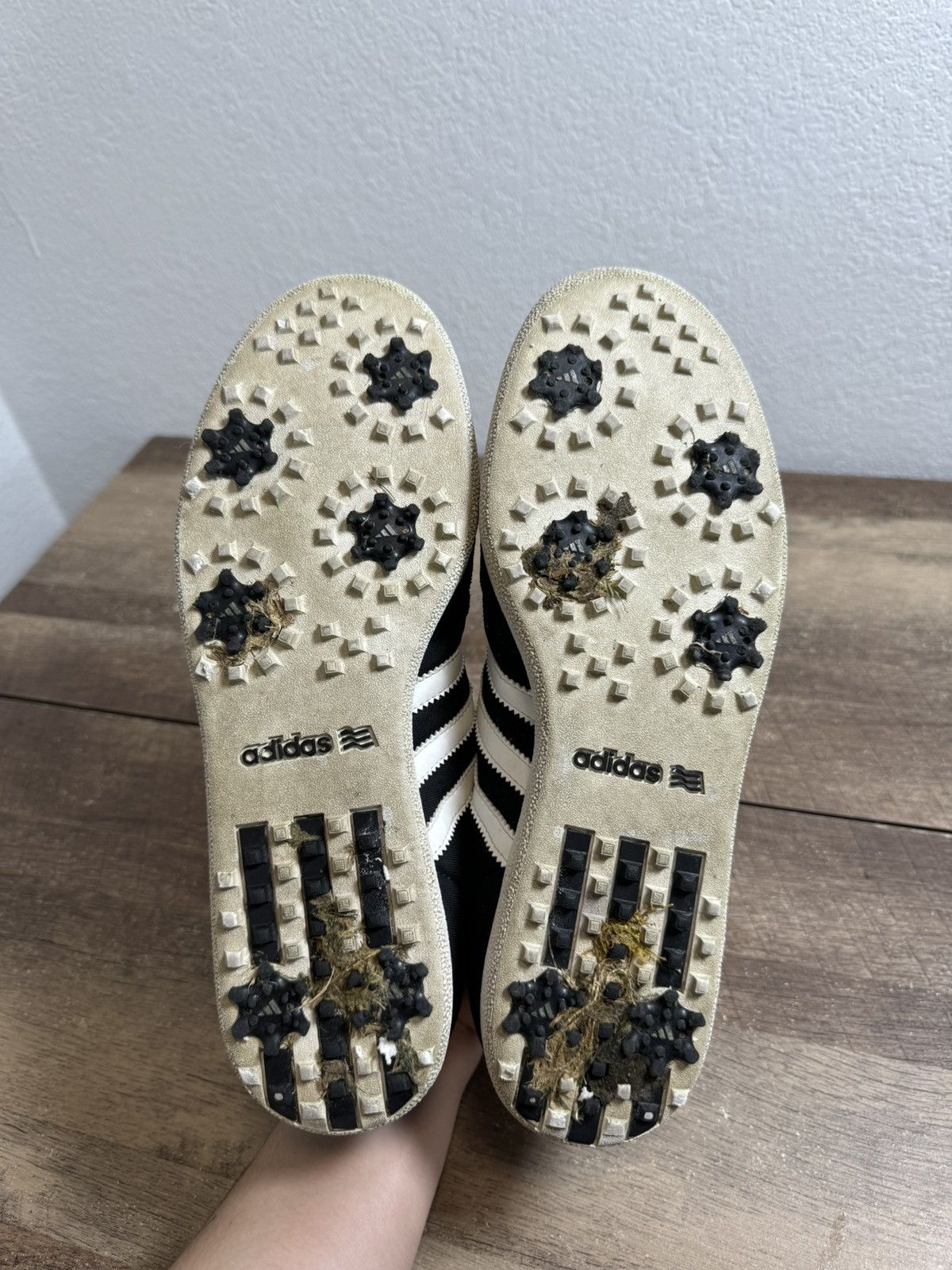 Adidas Adidas Samba Golf Men Shoes 671809 Black White 2013 Sz 10.5 Size US 10.5 / EU 43-44 - 6 Thumbnail