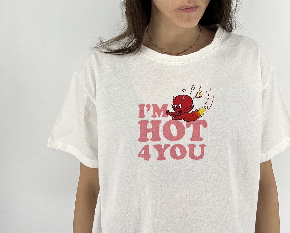 Other Vintage Hot Stuff "I'm Hot for You" Red Devil Harvey Comics Size S / US 4 / IT 40 - 2 Thumbnail