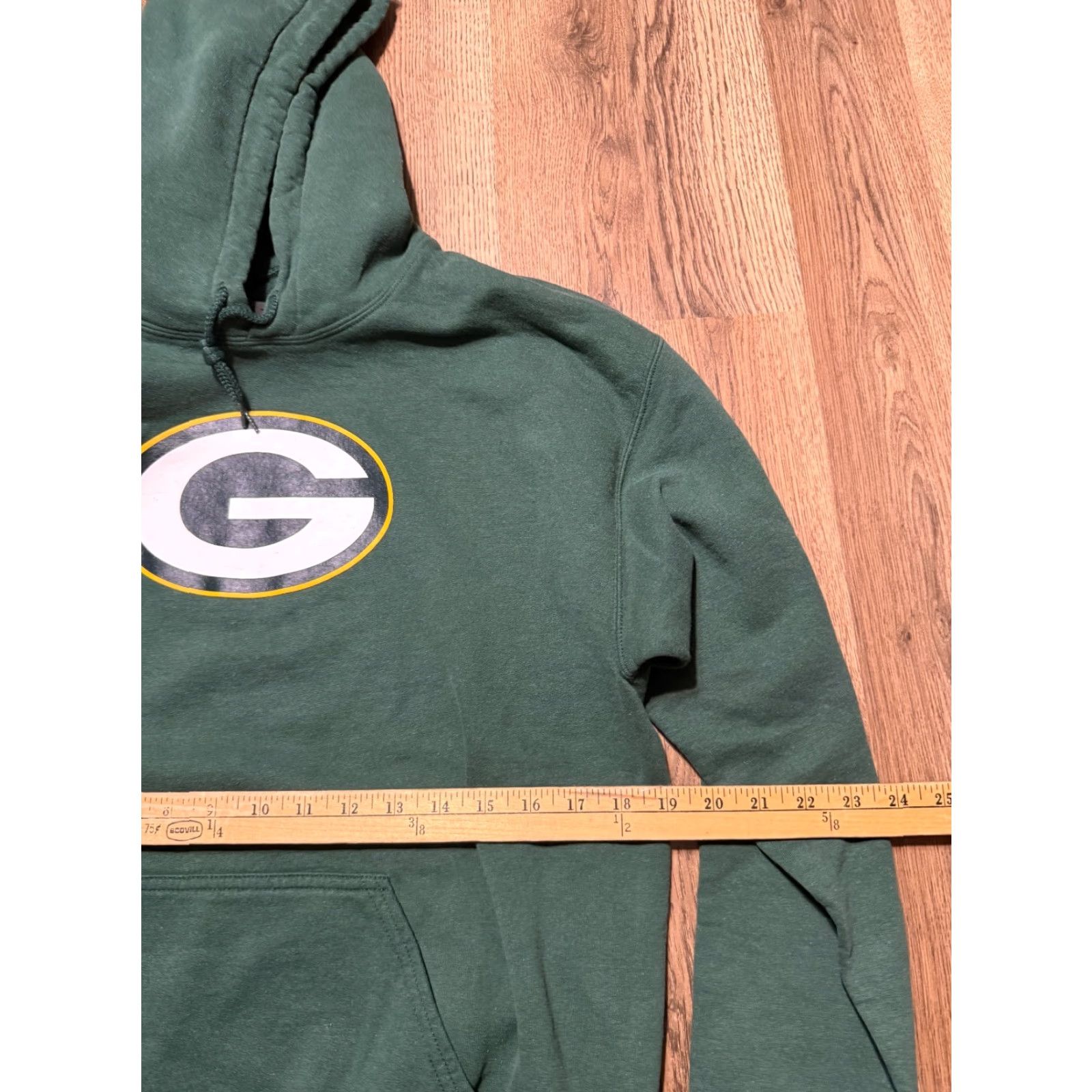 NFL NFL Team Apparel Hoodie Mens Medium Green Wisconsin Green Bay Packers Shirt Size US M / EU 48-50 / 2 - 7 Thumbnail