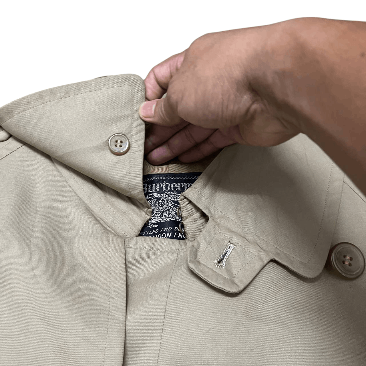 Burberry Vintage Burberry Trench Coat Double Breasted Size US M / EU 48-50 / 2 - 8 Thumbnail