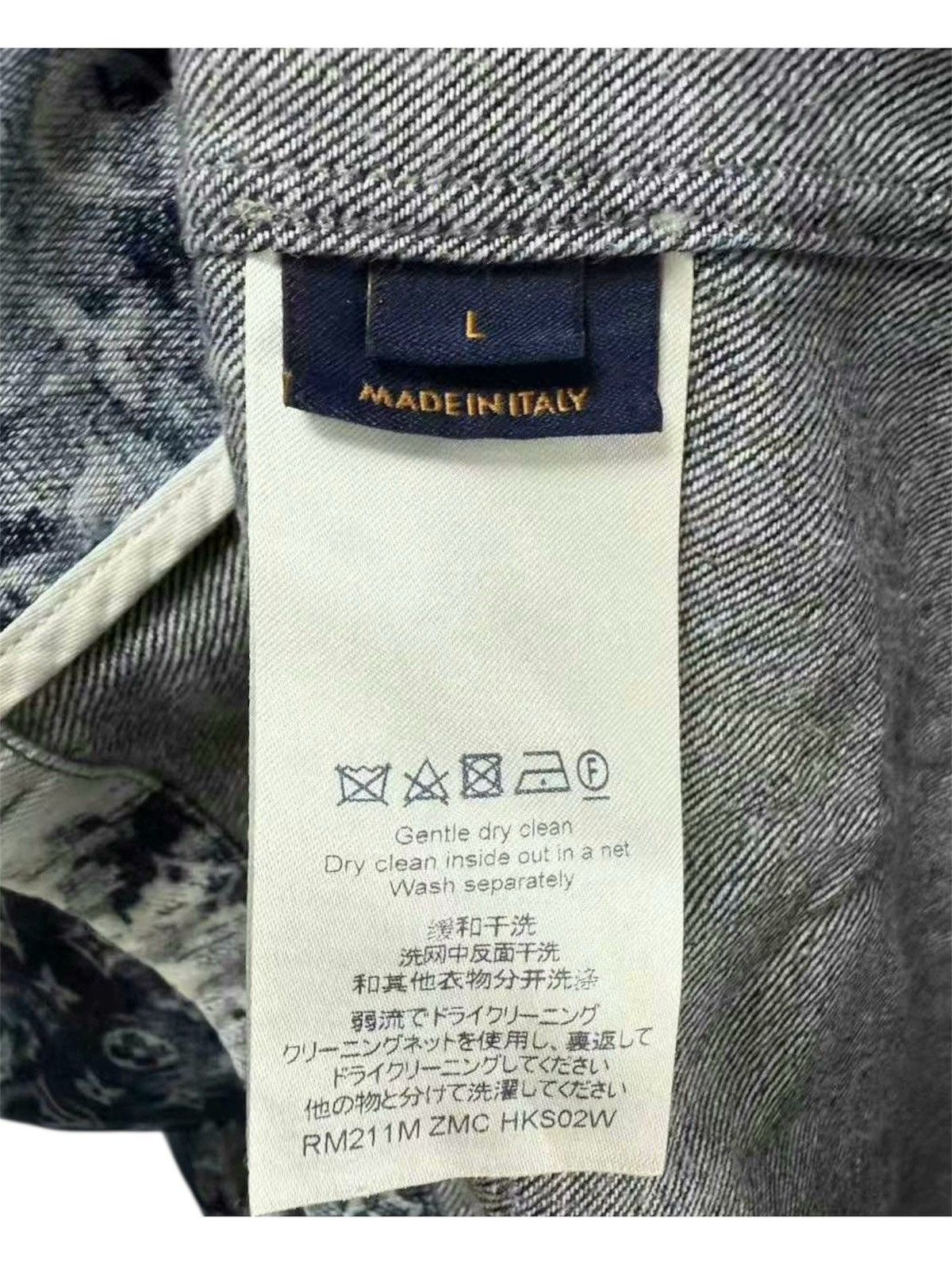Louis Vuitton Louis Vuitton L Tapestry Short Sleeves Denim Shirt Monogram Size US L / EU 52-54 / 3 - 7 Thumbnail