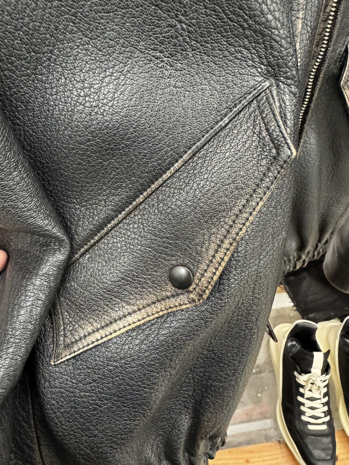 Prada Prada Nappa Leather Jacket 52/L Size US L / EU 52-54 / 3 - 5 Thumbnail