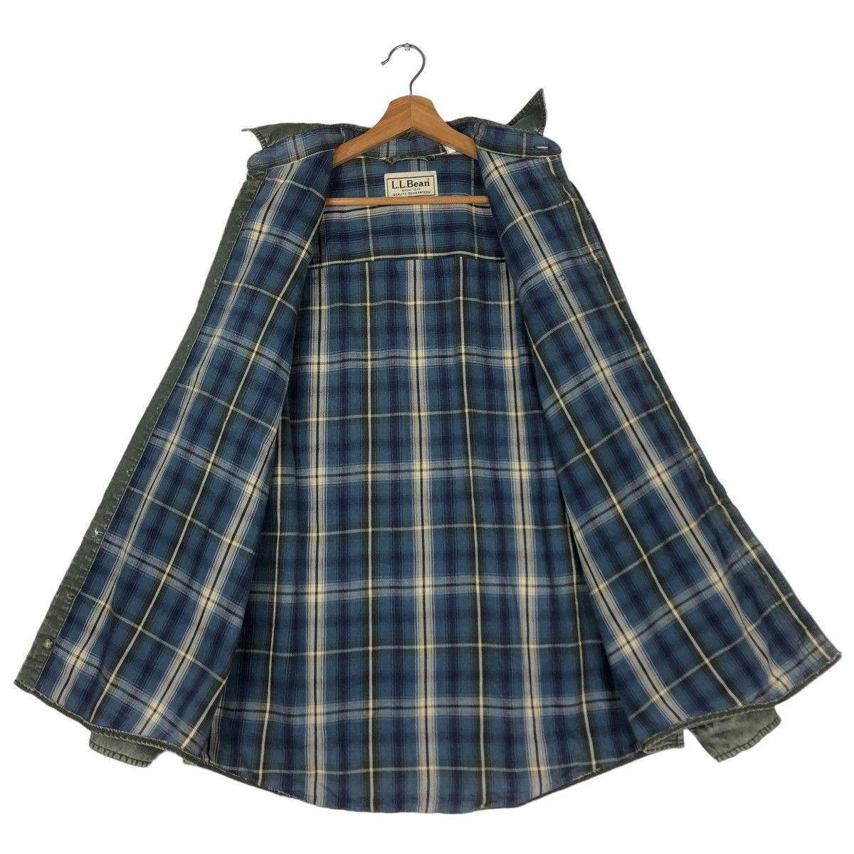 Japanese Brand 🔥Vintage Chore Jacket L.L.Bean Tartan Checked Lining Size US M / EU 48-50 / 2 - 13 Thumbnail