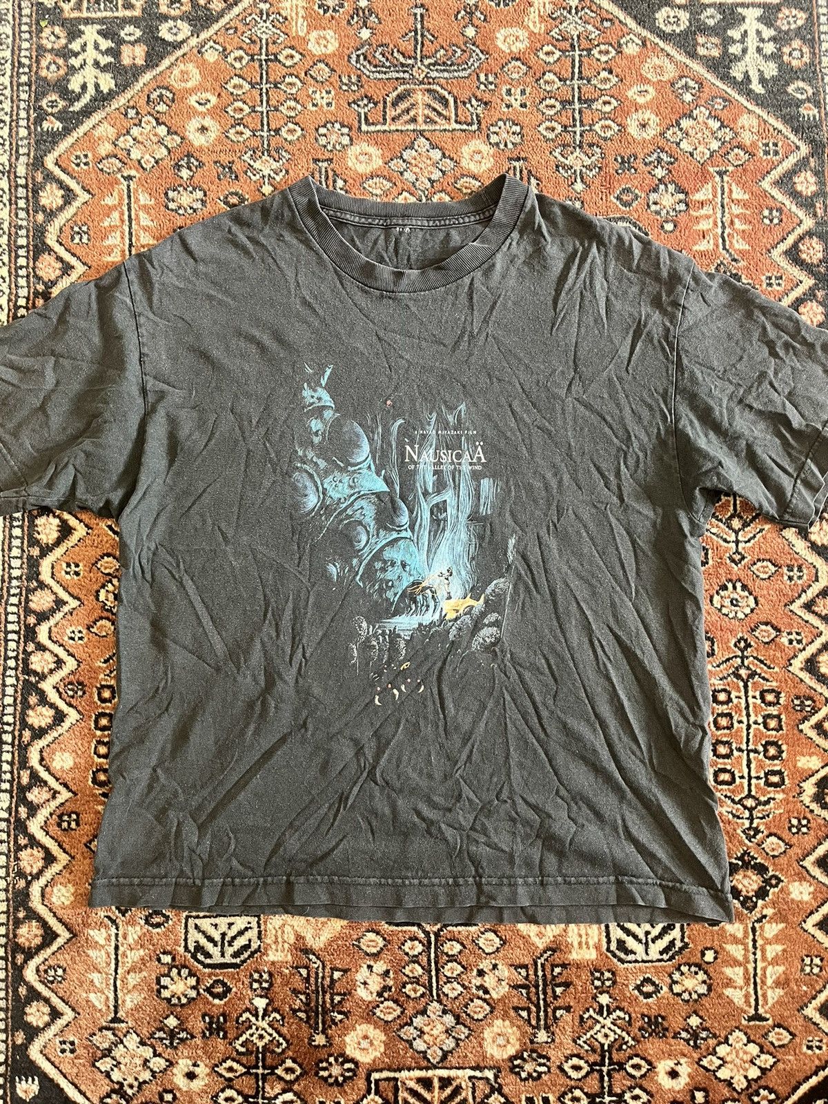 Japanese Brand vintage Studio ghibli Nausicaa t shirt RARE FADED Size US M / EU 48-50 / 2 - 1 Thumbnail