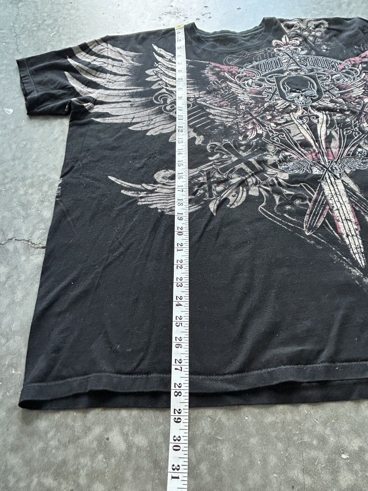 Vintage Vintage Y2K Saint Xzavier Graphic Tee Skater Style Size US XL / EU 56 / 4 - 7 Thumbnail