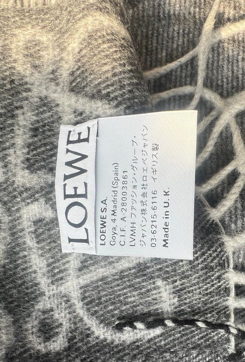 Loewe LOEWE size 38*180cm Wool scarf Size ONE SIZE - 5 Thumbnail