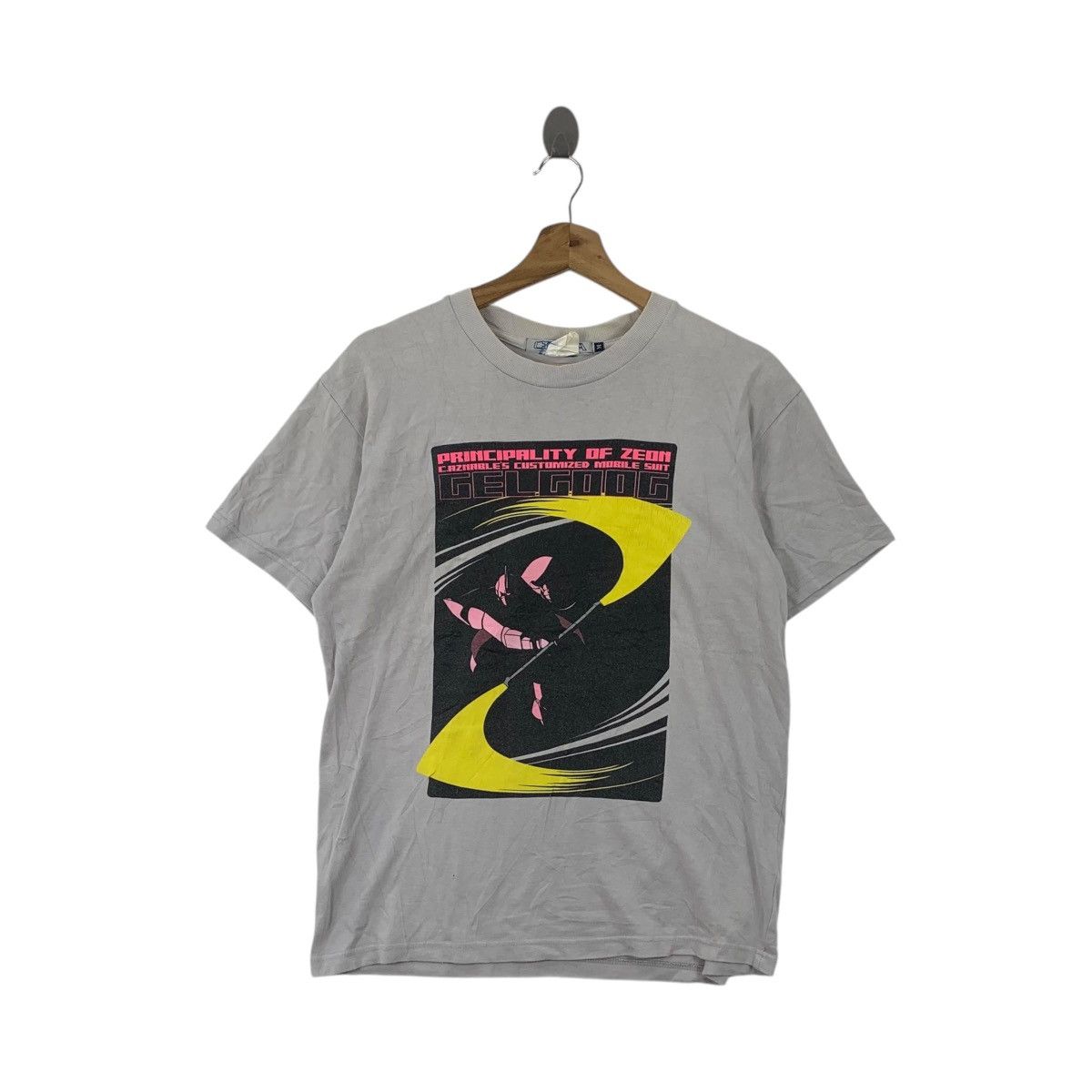 Vintage GUNDAM PRINCIPALITY OF ZEON Gelgoog Tee Shirt Top Mobile Size US M / EU 48-50 / 2 - 1 Thumbnail