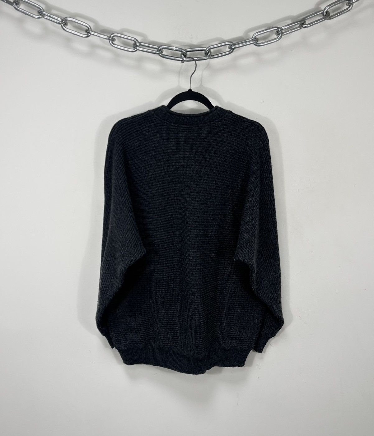 Carlo Colucci Carlo Colucci Vintage Men’s Gray Oversized Wool Knit Sweater Size US M / EU 48-50 / 2 - 11 Thumbnail