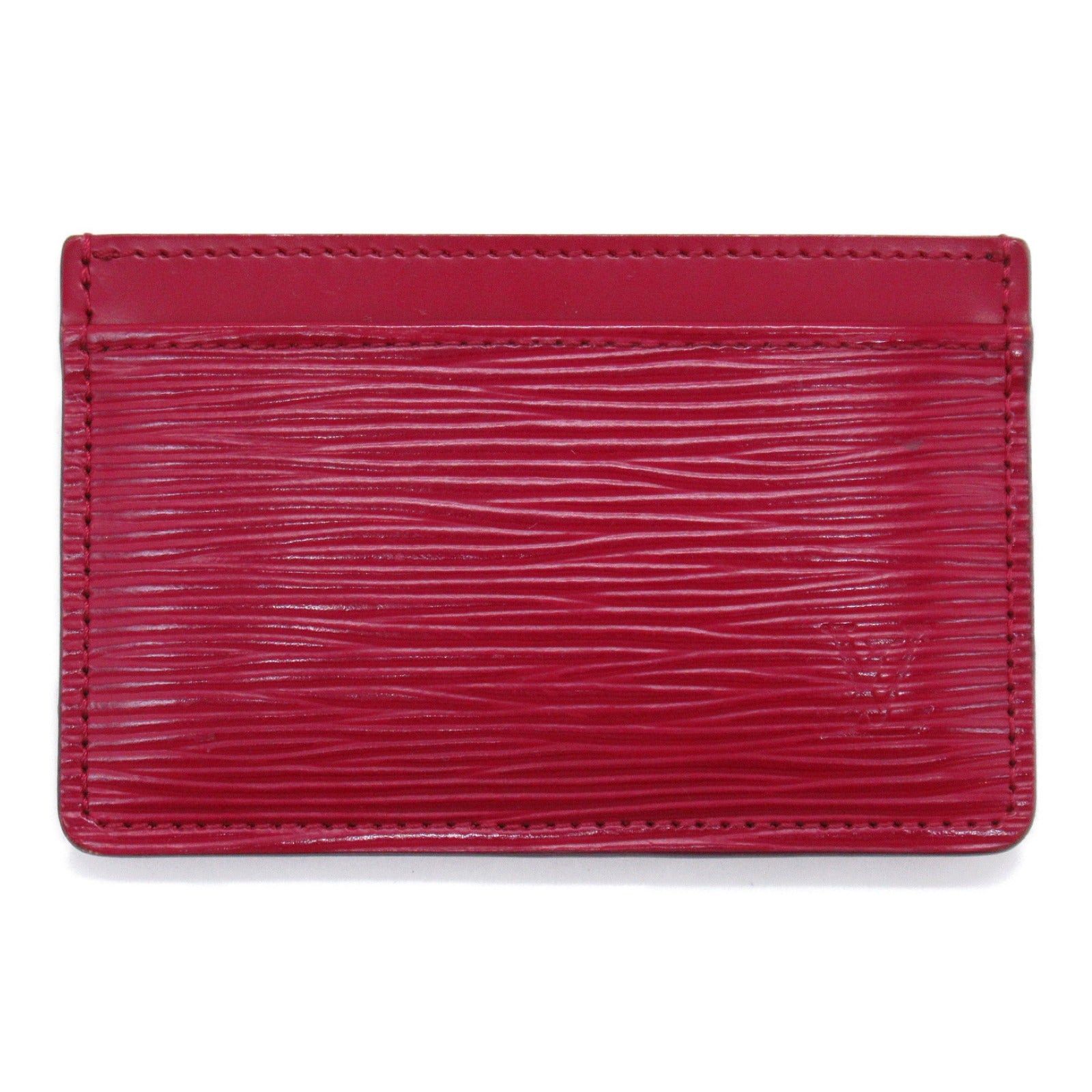 Louis Vuitton Louis Vuitton Porto Cult Sampur Card Case Calfskin (Cowhide) Epi Bordeaux Fuchsia Size ONE SIZE - 1 Thumbnail
