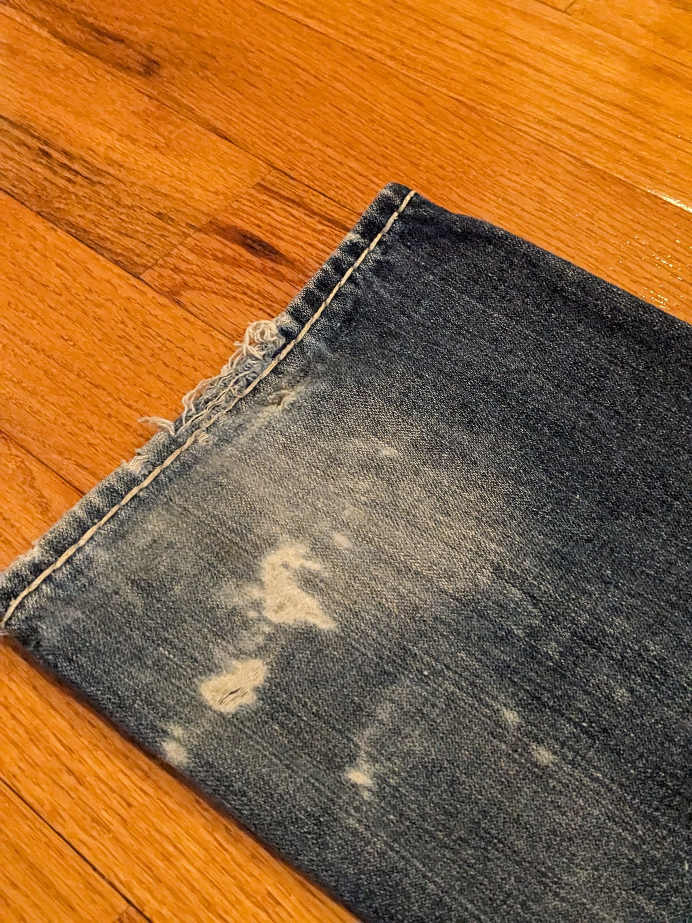 True Religion × Vintage Vintage Y2K True Religion 36x34 Ricky Super T Relaxed Denim Size US 36 / EU 52 - 5 Thumbnail