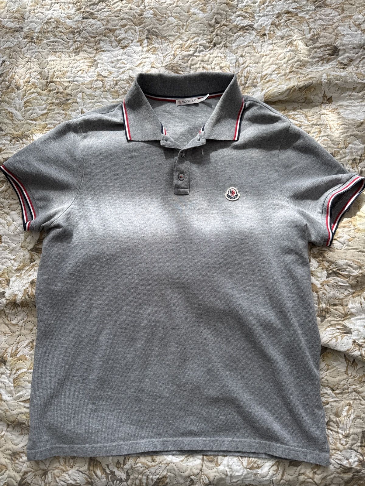 Moncler polo size large