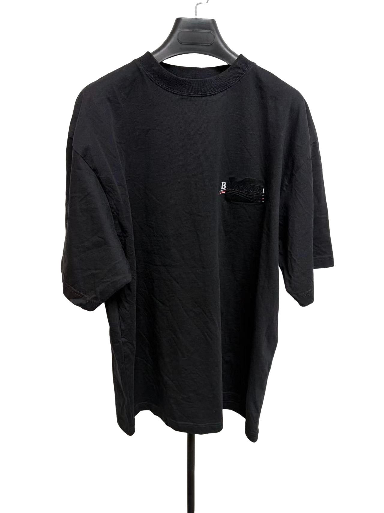 Balenciaga Balenciaga Taped Logo T-Shirt S Size US S / EU 44-46 / 1 - 1 Thumbnail