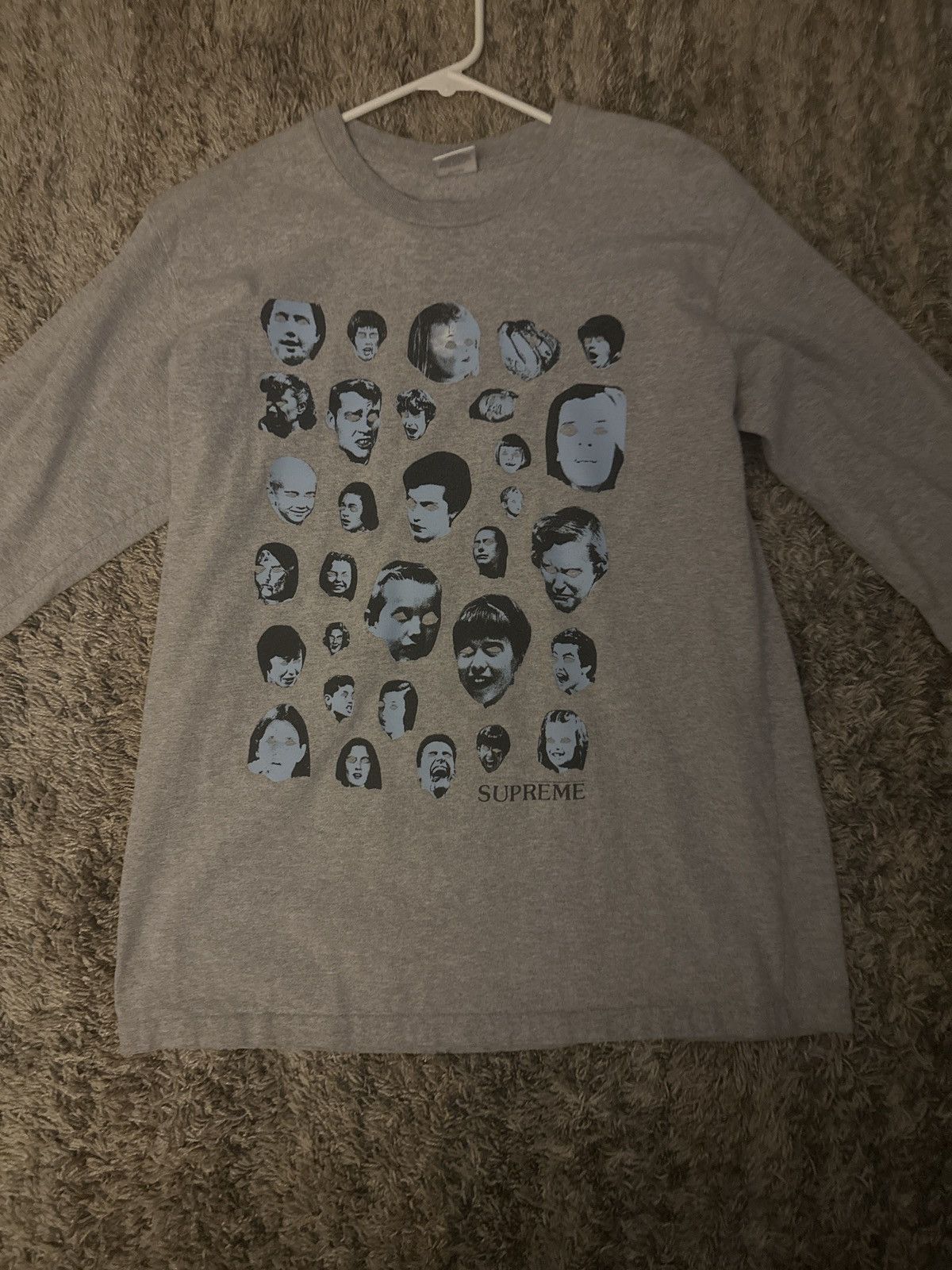 Supreme Faces Long Sleeve Grailed