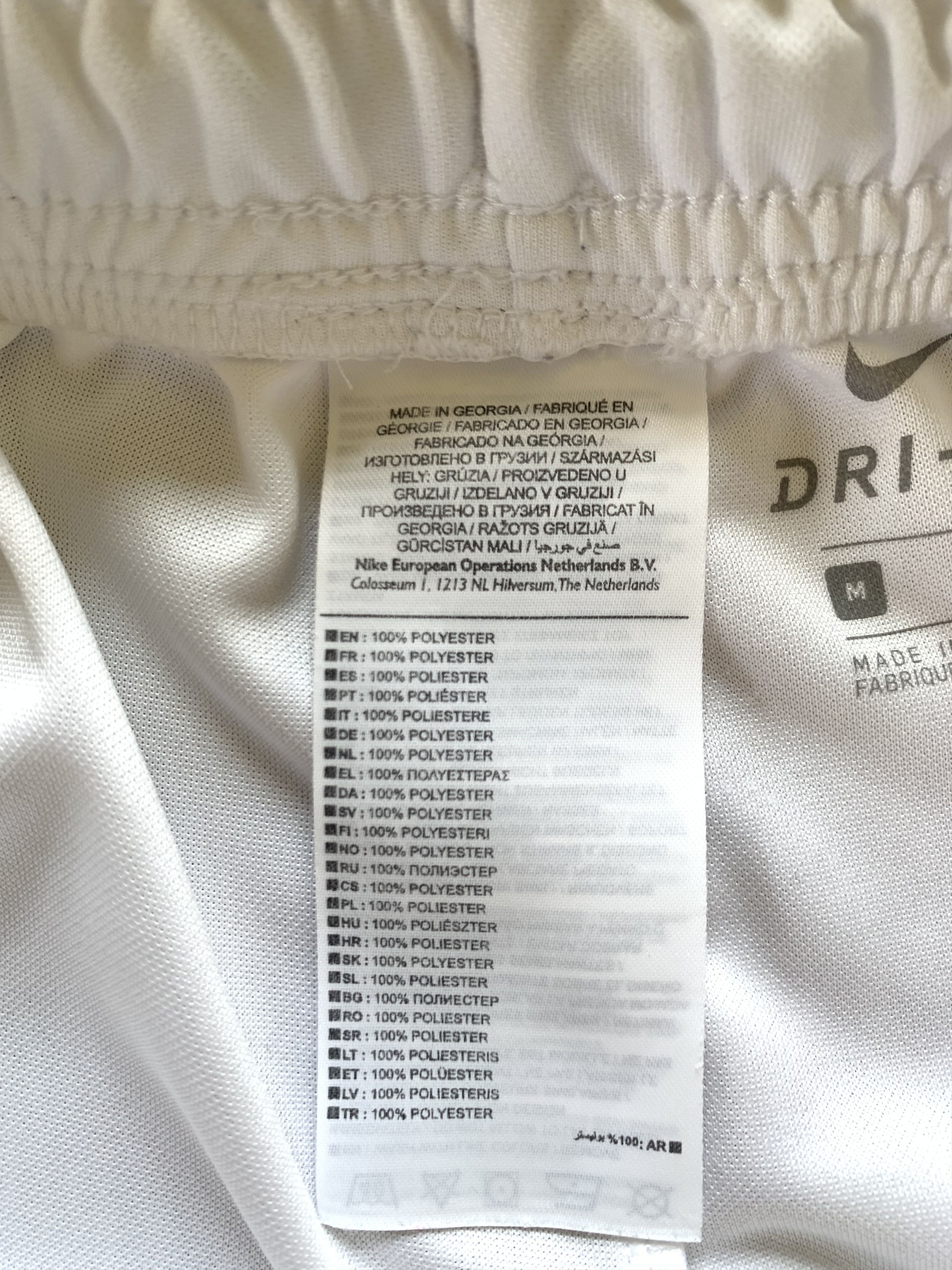 Nike Nike Dri Fit White Training Shorts Size US 32 / EU 48 - 7 Thumbnail