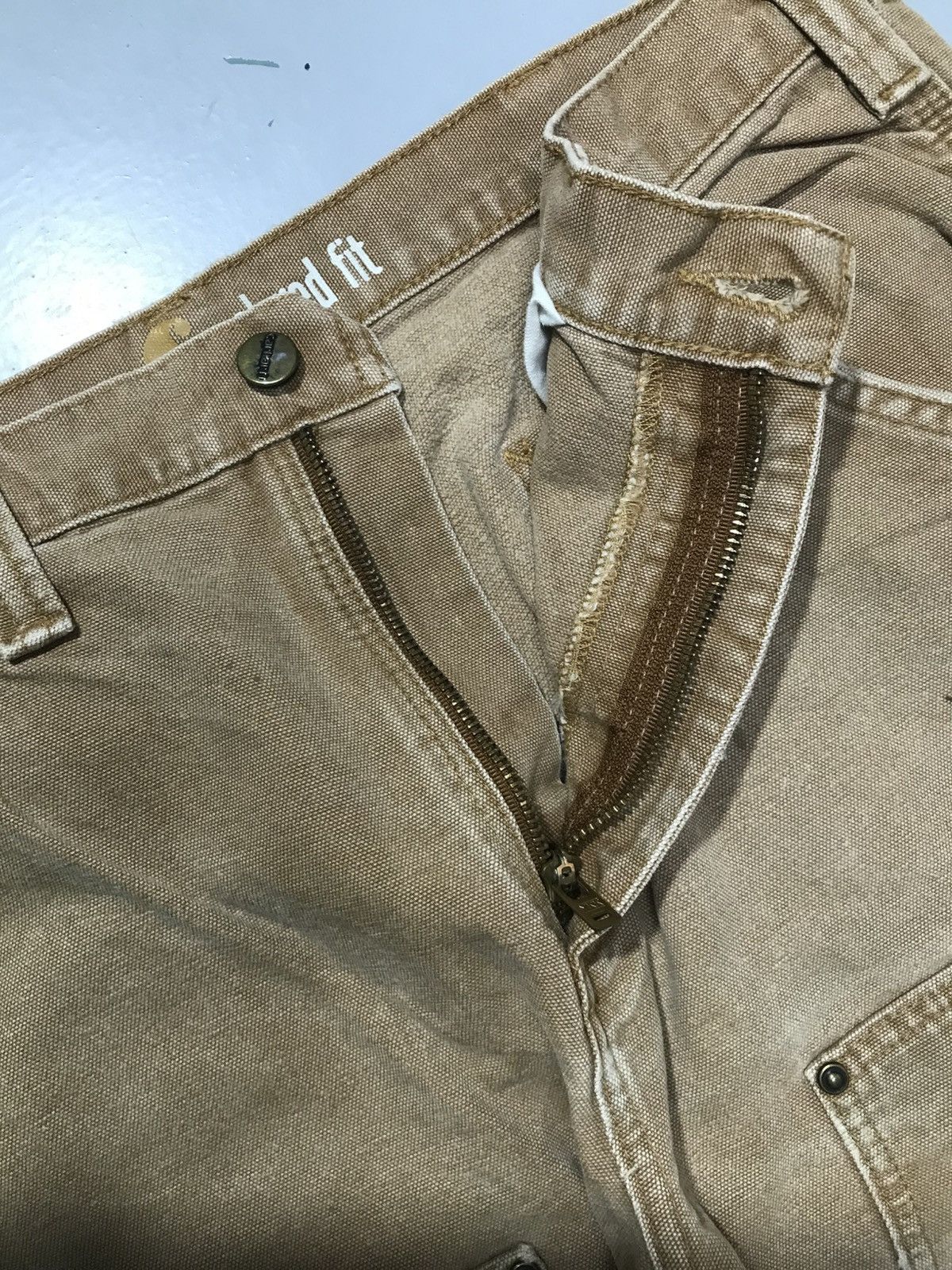 Carhartt Vintage carhartt distressed double knee workwear Size US 34 / EU 50 - 6 Thumbnail