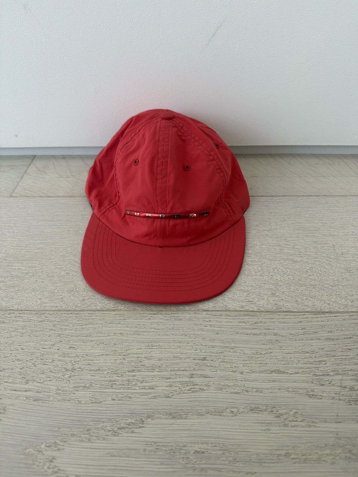 Supreme Red Supreme Sports Hat Size ONE SIZE - 1 Thumbnail
