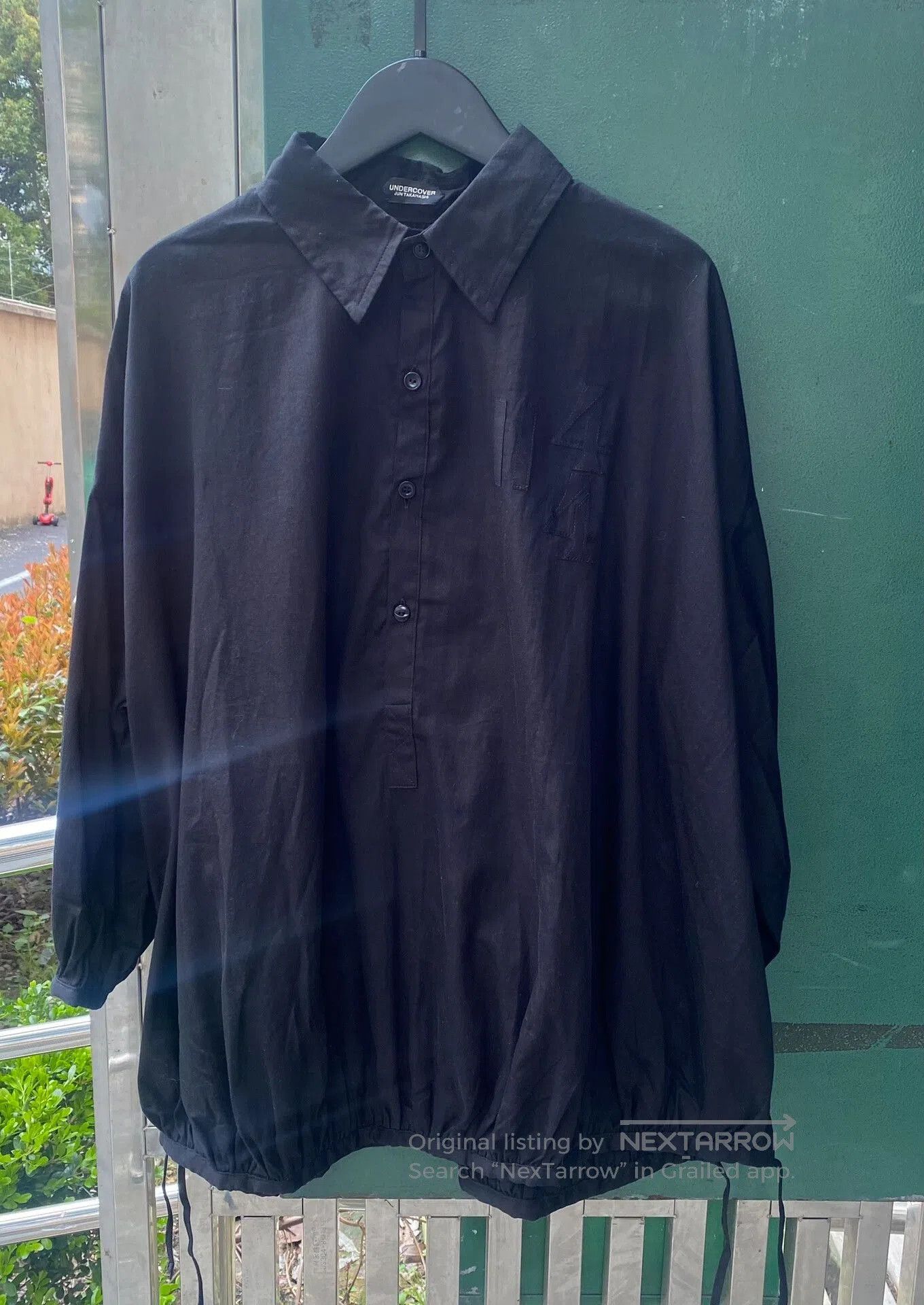 Jun Takahashi Undercover Black Pullover Doll Shirt. Size S / US 4 / IT 40 - 1 Thumbnail