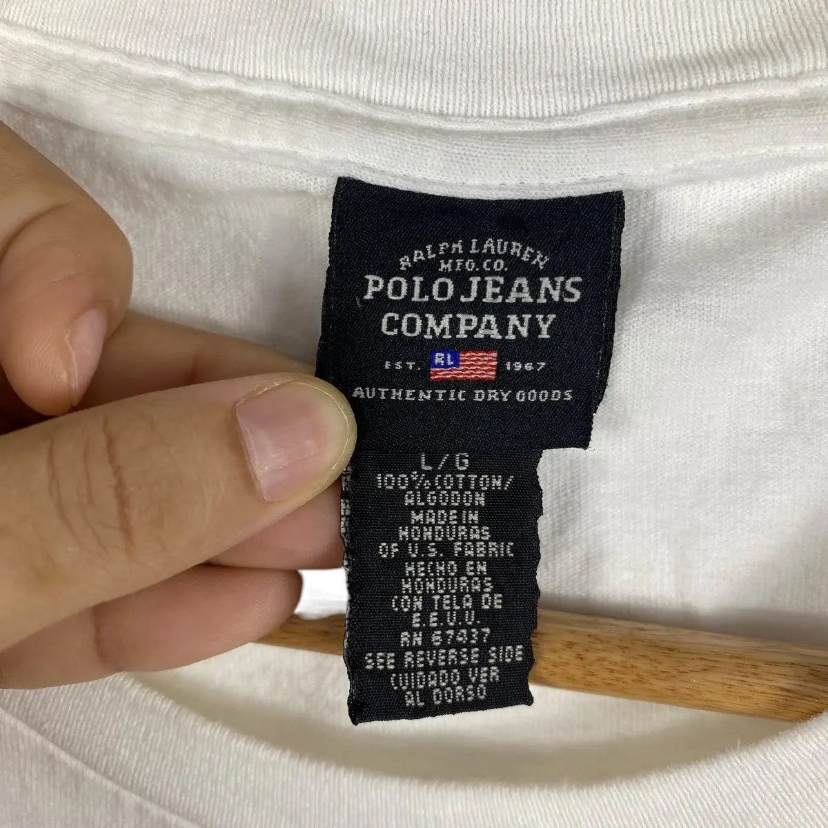 Ralph Lauren POLO JEANS COMPANY By Ralph Lauren Graphic Tee Shirt Large Size US L / EU 52-54 / 3 - 5 Thumbnail