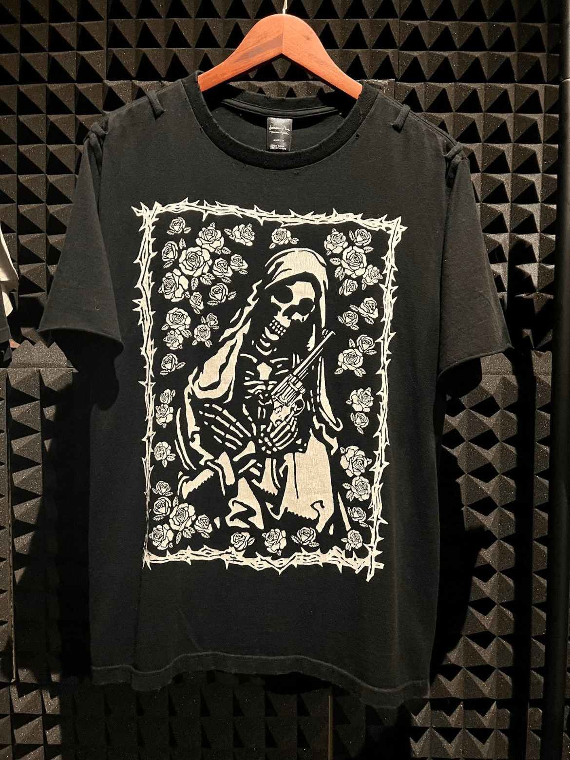 06ss“ガンズ期”NUMBER (N)INE Skull Jesus Tee ナンバーナインnumber nine 06ガンズ期髑髏スカル jesus T
