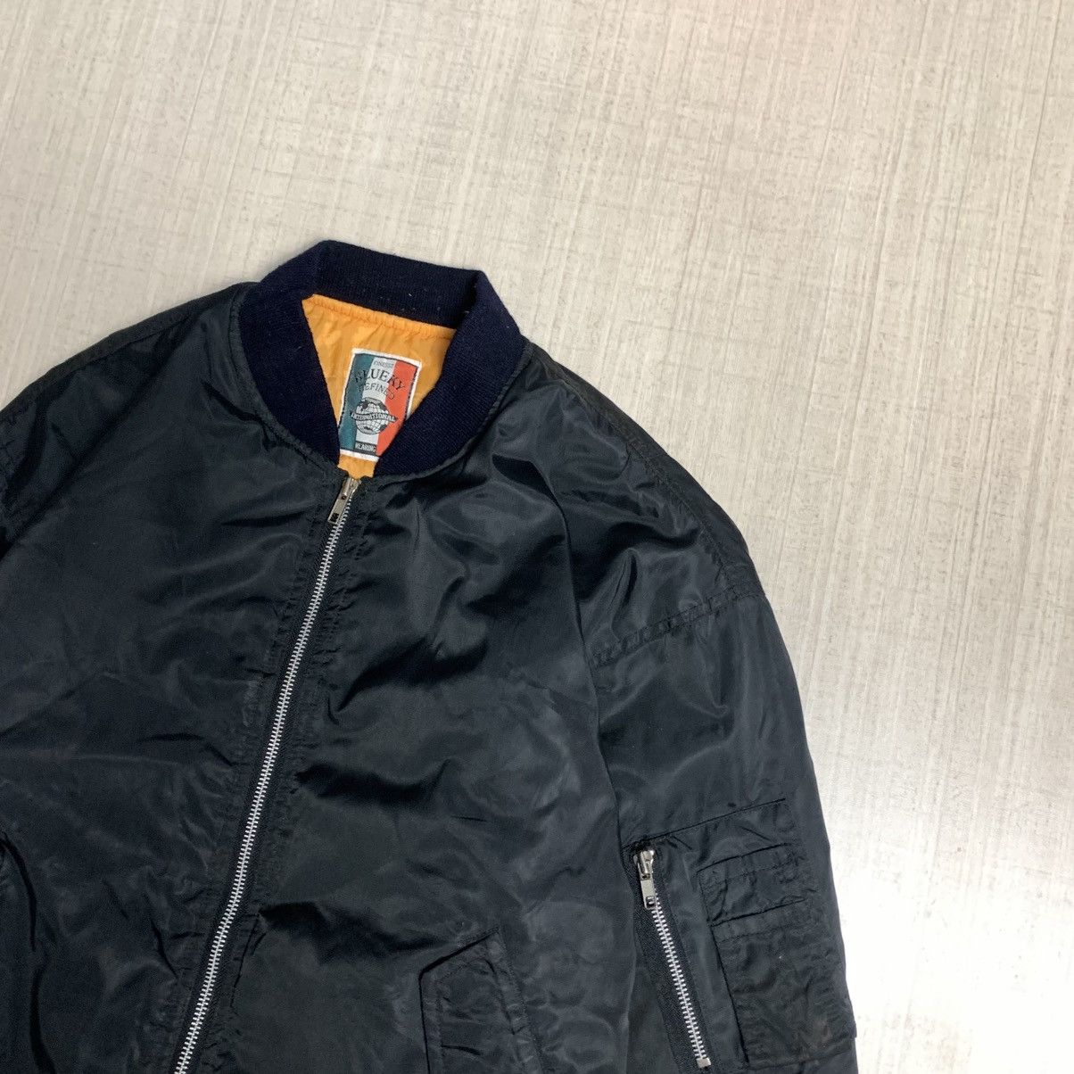Japanese Brand 2000's japanese archive MA-1 Bomber jacket Size US L / EU 52-54 / 3 - 2 Thumbnail