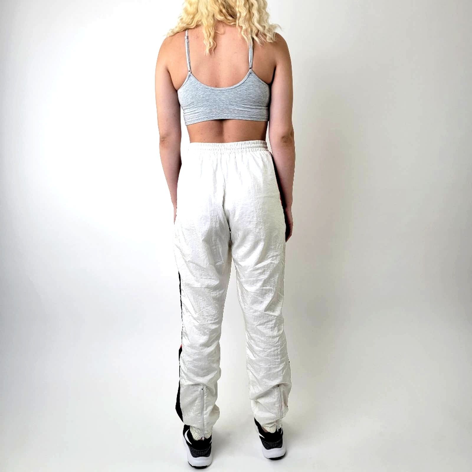 Boast Boast USA Striped Colorblock WarmUp Jersey Lined Track Pants Size US 30 / EU 46 - 3 Thumbnail