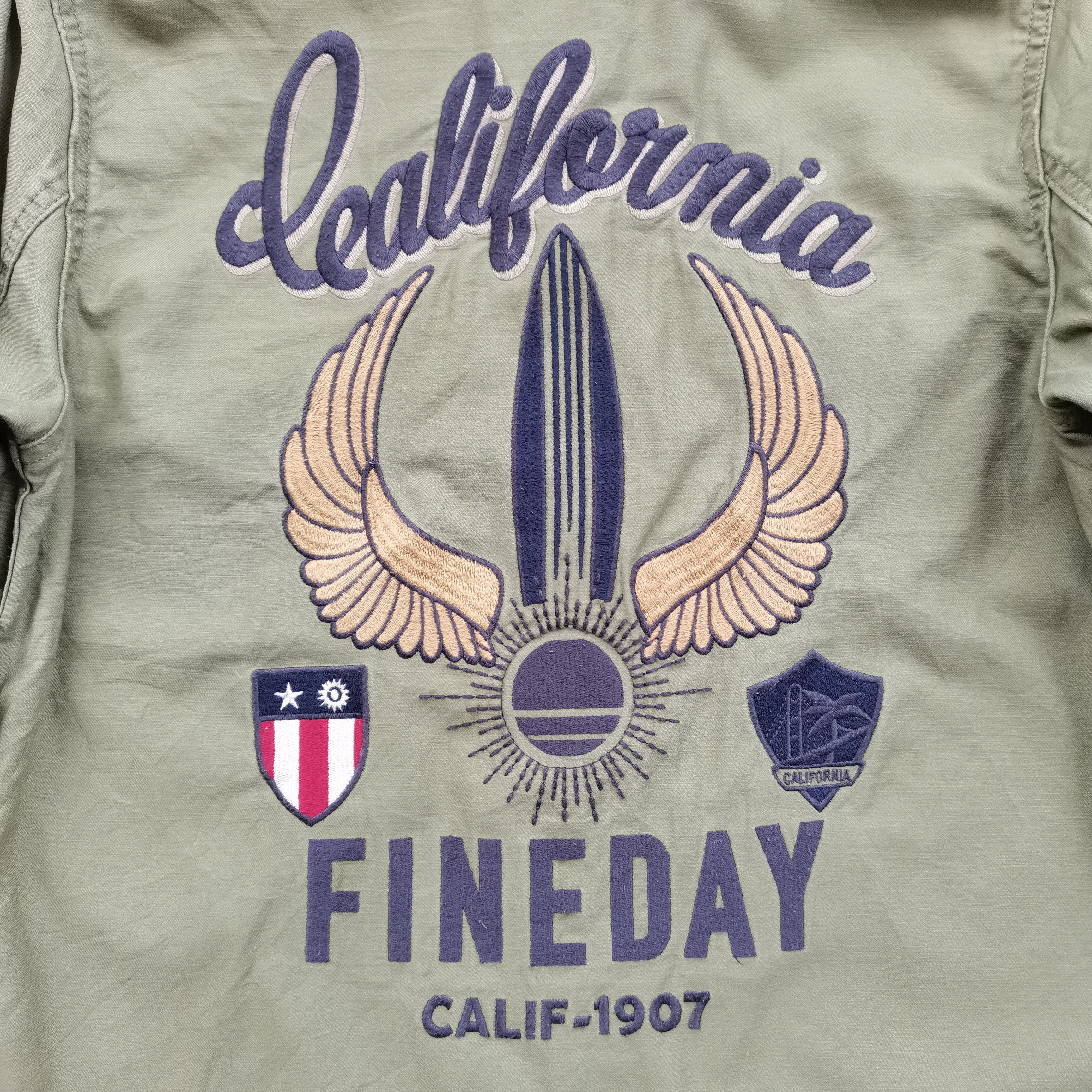 Japanese Brand × Vintage Vintage BAYFLOW California Fine Day Military Style Jacket Size US M / EU 48-50 / 2 - 2 Thumbnail