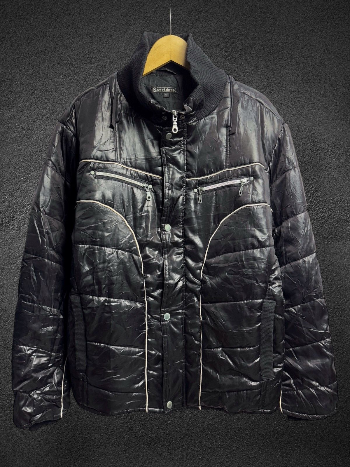If Six Was Nine × Japanese Brand × Le Grande Bleu (L.G.B.) Sorridere puffer jacket ifsixwasnine goa style Size US M / EU 48-50 / 2 - 1 Thumbnail