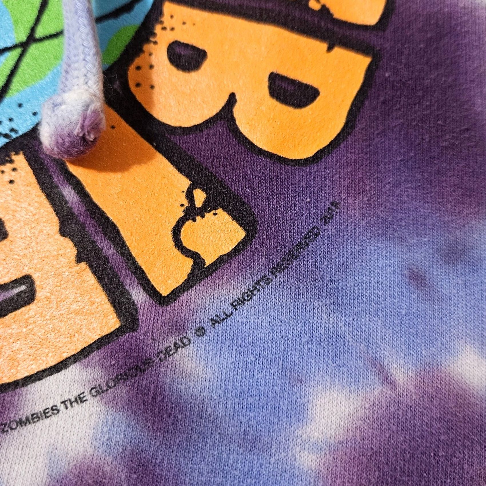 Vintage VINTAGE Flatbush Zombies Hoodie Pullover Tie Dye Purple White Mens Size S Size US S / EU 44-46 / 1 - 4 Thumbnail