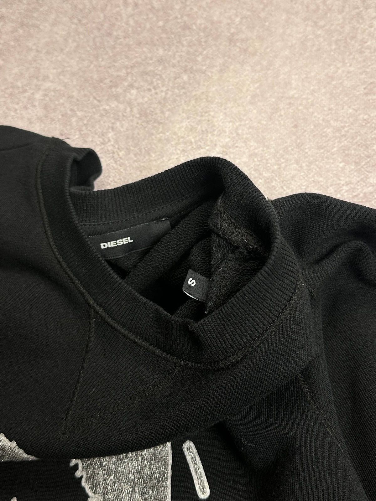 Diesel Vintage Diesel Brave Big Logo Sweatshirt S Size US S / EU 44-46 / 1 - 4 Thumbnail