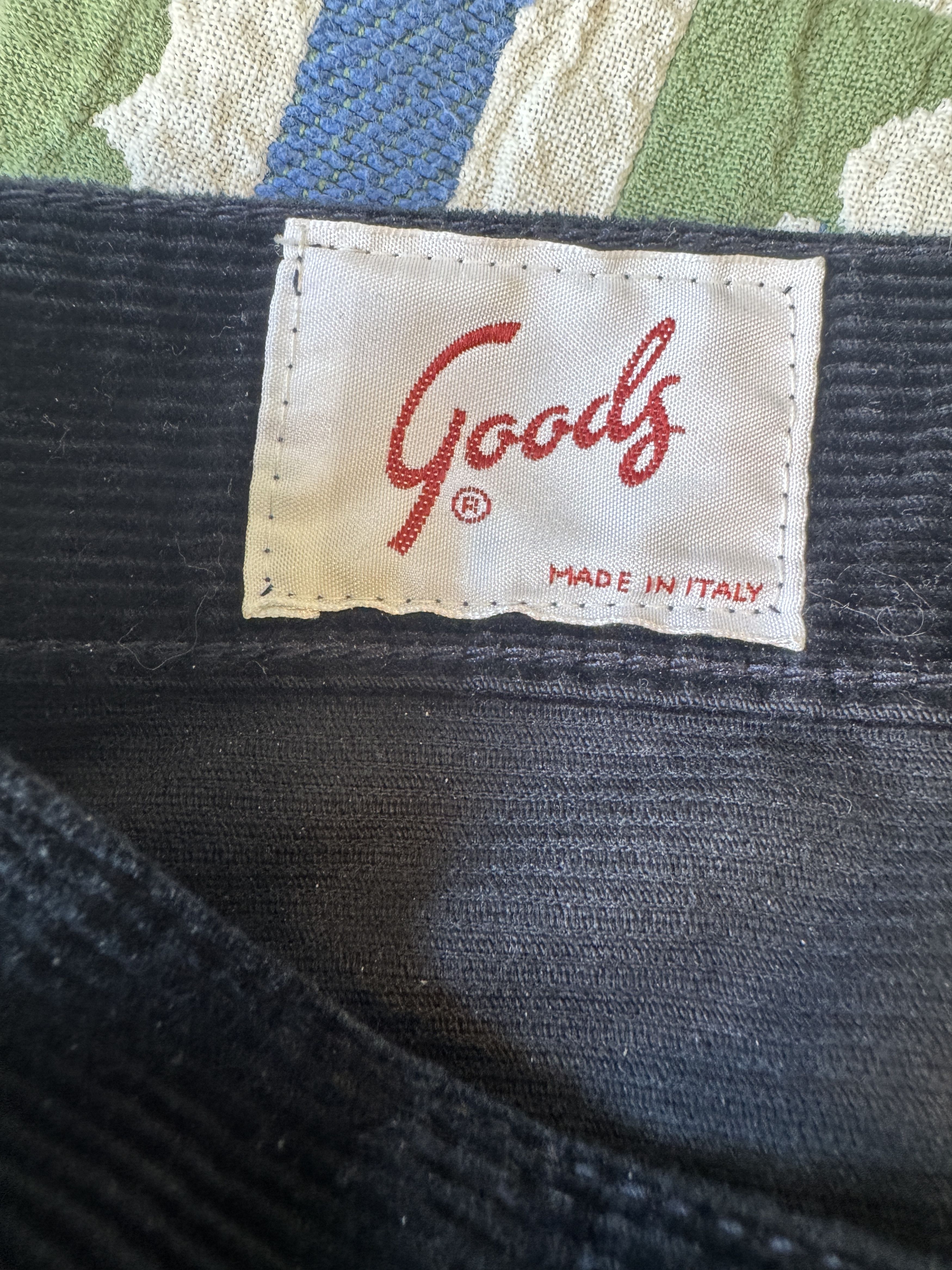 Goods Easy Fit Corduroy Pants Navy Size US 32 / EU 48 - 4 Thumbnail