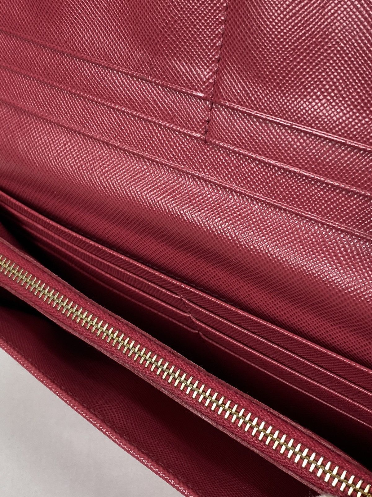 Prada Prada Saffiano Metal Long Wallet Size ONE SIZE - 11 Thumbnail