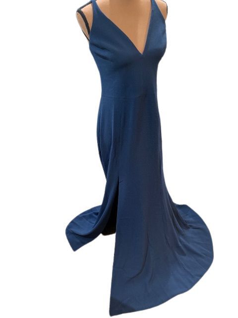 Dress the Population “Iris” Slit Deep V-Neck Crepe Gown Size XXL / US 16-18 / IT 52-54 - 5 Thumbnail