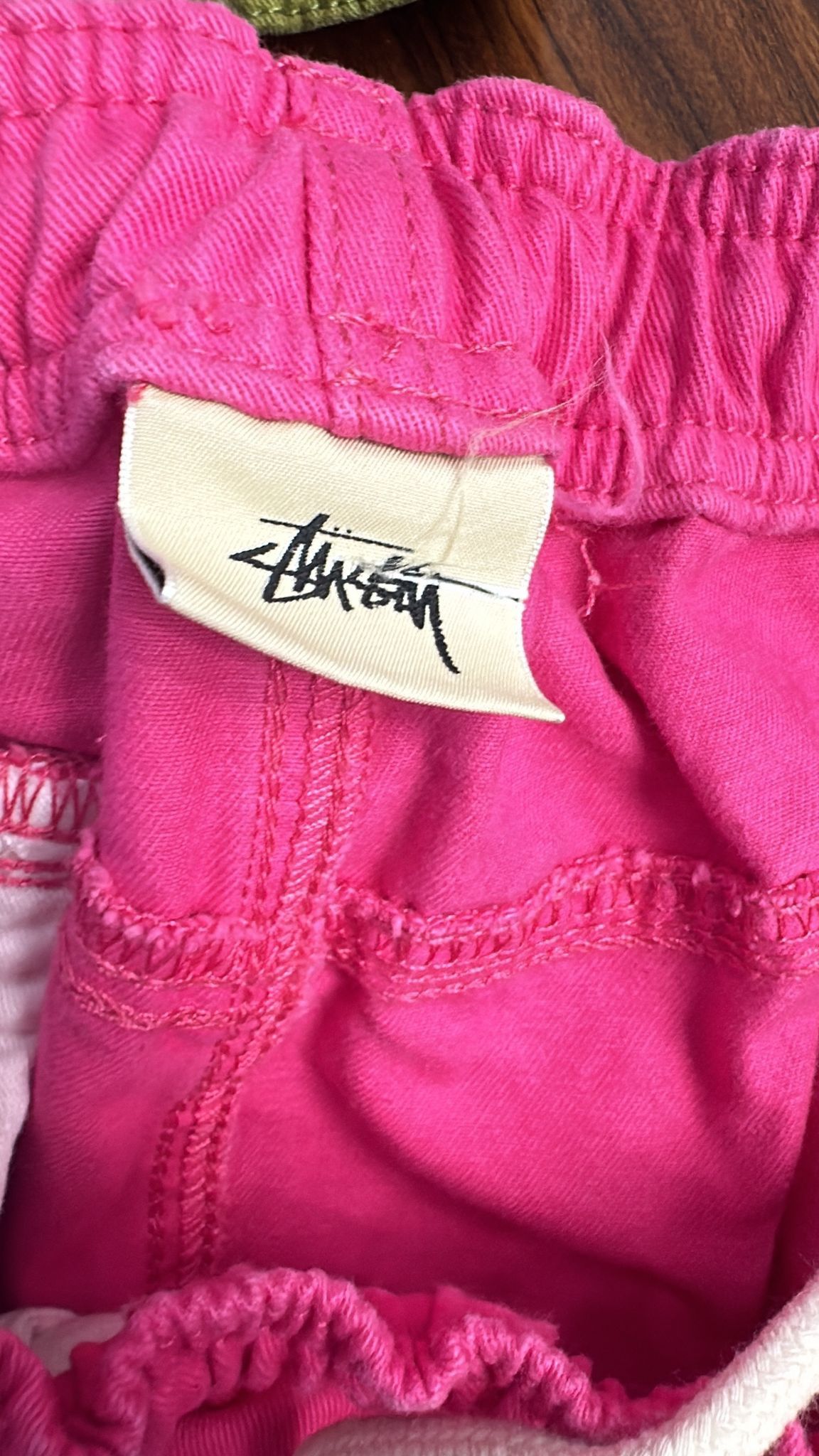Stussy × Vintage Stüssy Beach Short Pink Small Size US 30 / EU 46 - 4 Thumbnail