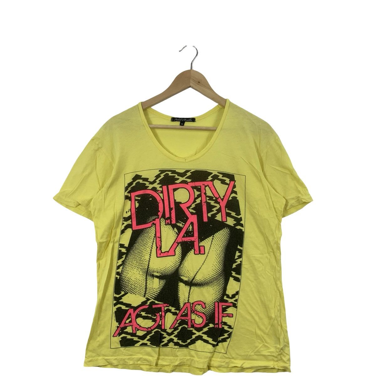 Other MALCHICK & DEVOTCHKA Dirty La Act As If Tee Shirt Top Punk Size US M / EU 48-50 / 2 - 4 Thumbnail