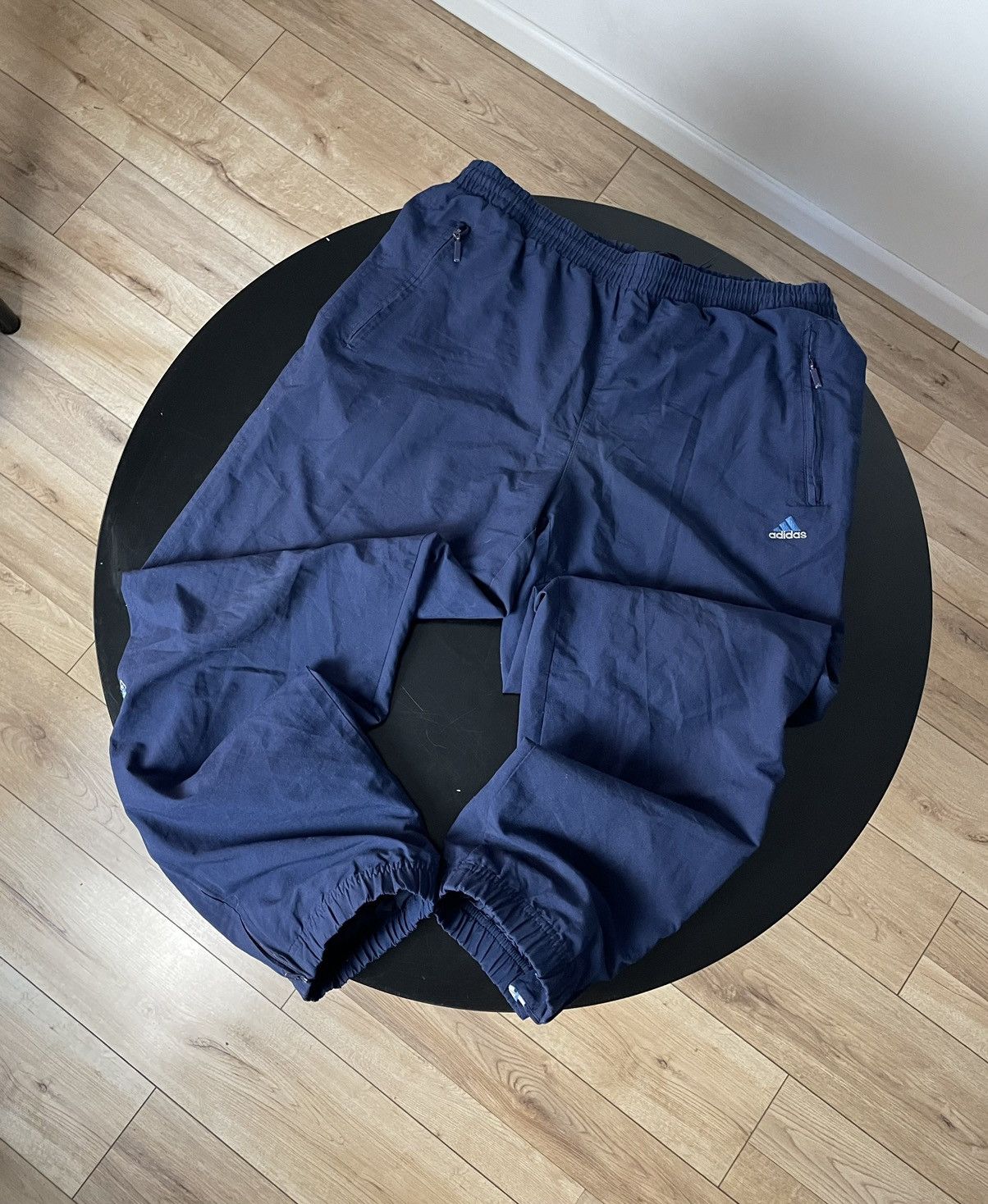 Adidas × Vintage VINTAGE 90’s ADIDAS NYLON PANTS Size US 36 / EU 52 - 1 Thumbnail