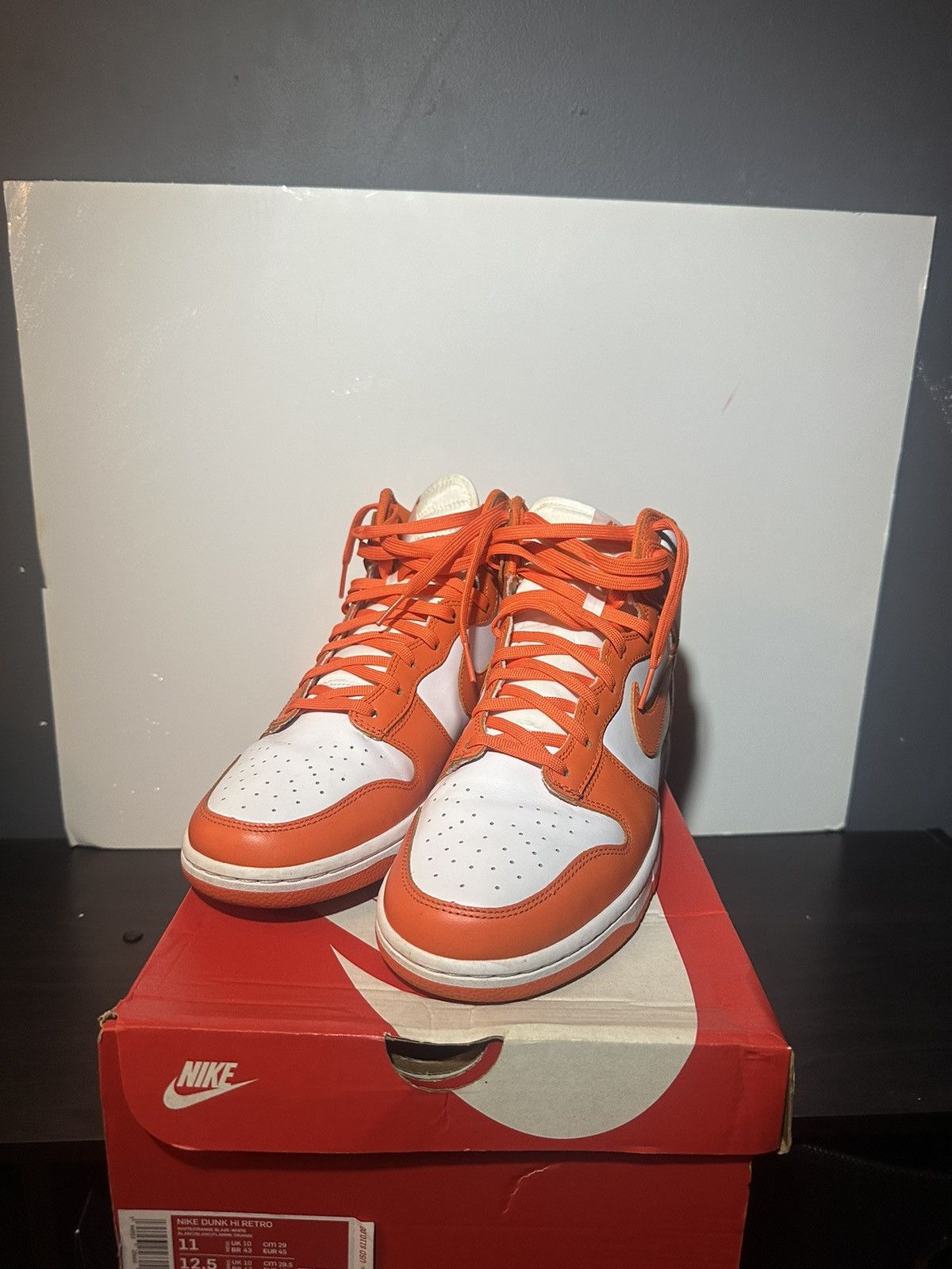 Nike Nike Dunk High SP 'Syracuse' 2021 Size US 11 / EU 44 - 1 Thumbnail