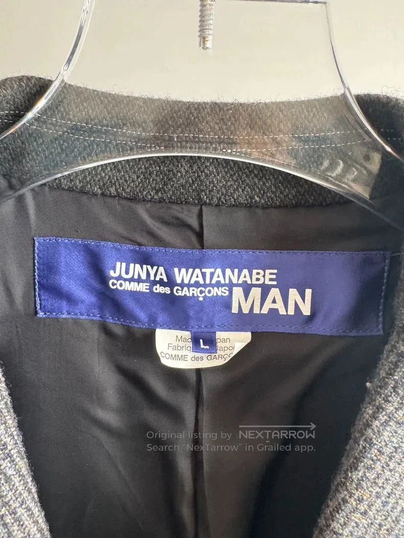 Junya Watanabe Junya Watanabe CDG Wool Blazer with Reflective Strips Size US L / EU 52-54 / 3 - 3 Thumbnail