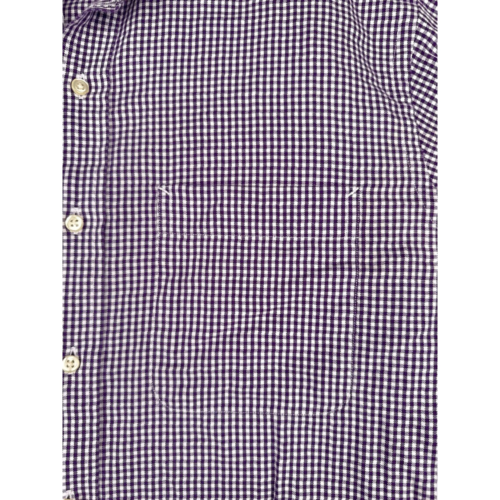 Tommy Hilfiger VINTAGE Tommy Hilfiger Shirt Men Purple Plaid Button-Up Long Sleeve 34-35 15.5 Button-Down Collar All Seasons Casual Designer Mens Size US M / EU 48-50 / 2 - 6 Thumbnail