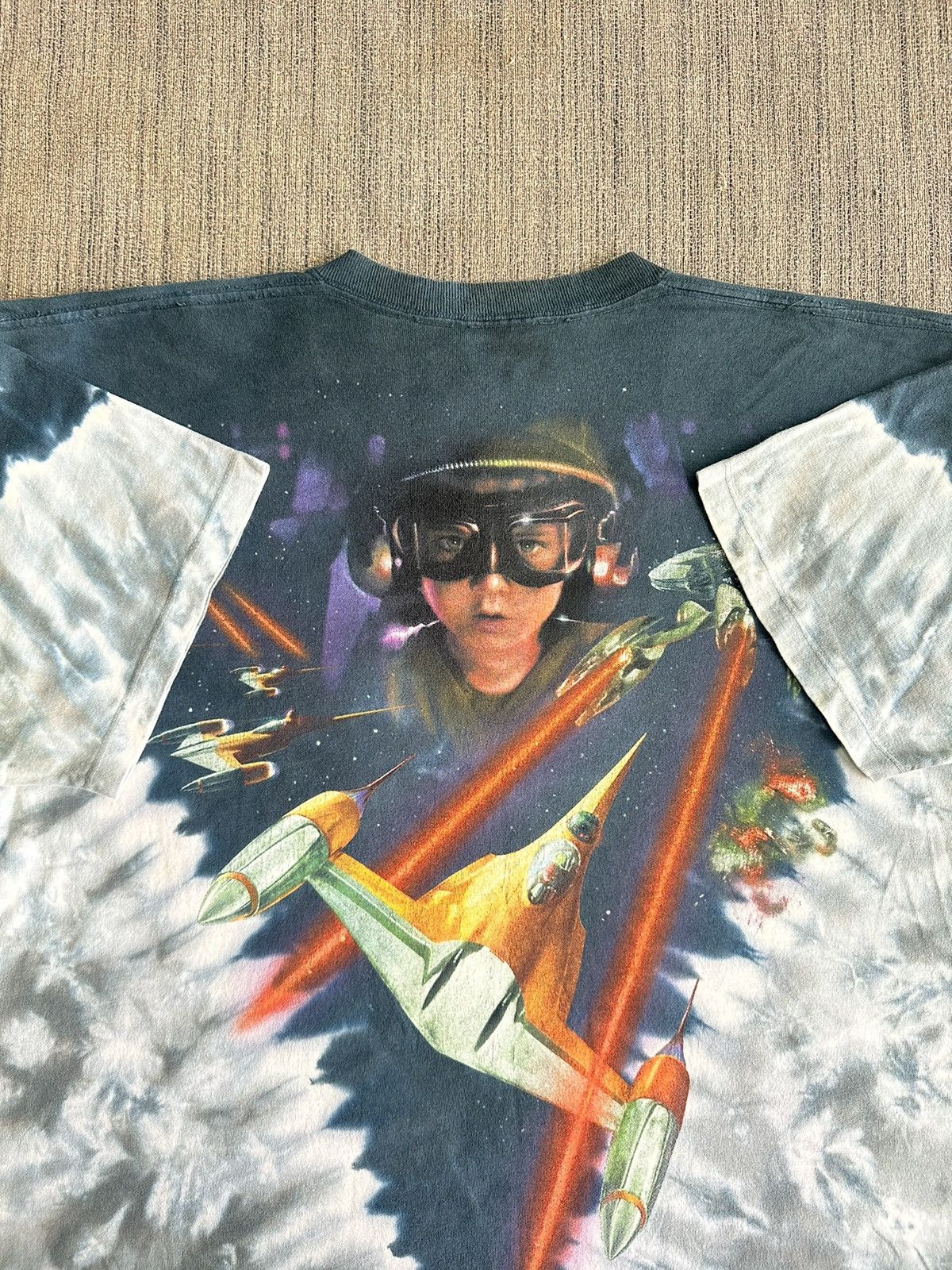 Liquid Blue × Star Wars × Vintage Vintage 90’s Liquid Blue Star Wars Rare All Over Print Tees Size US L / EU 52-54 / 3 - 2 Thumbnail