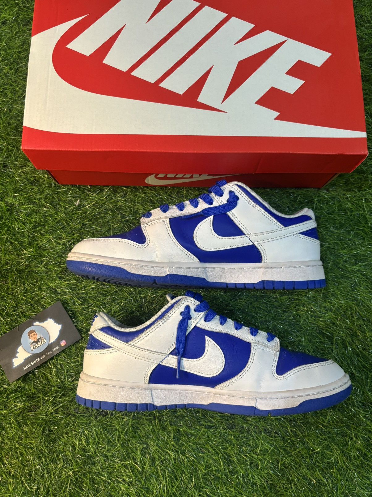 Nike Nike dunk low racer blue Size US 7.5 / EU 40-41 - 2 Thumbnail