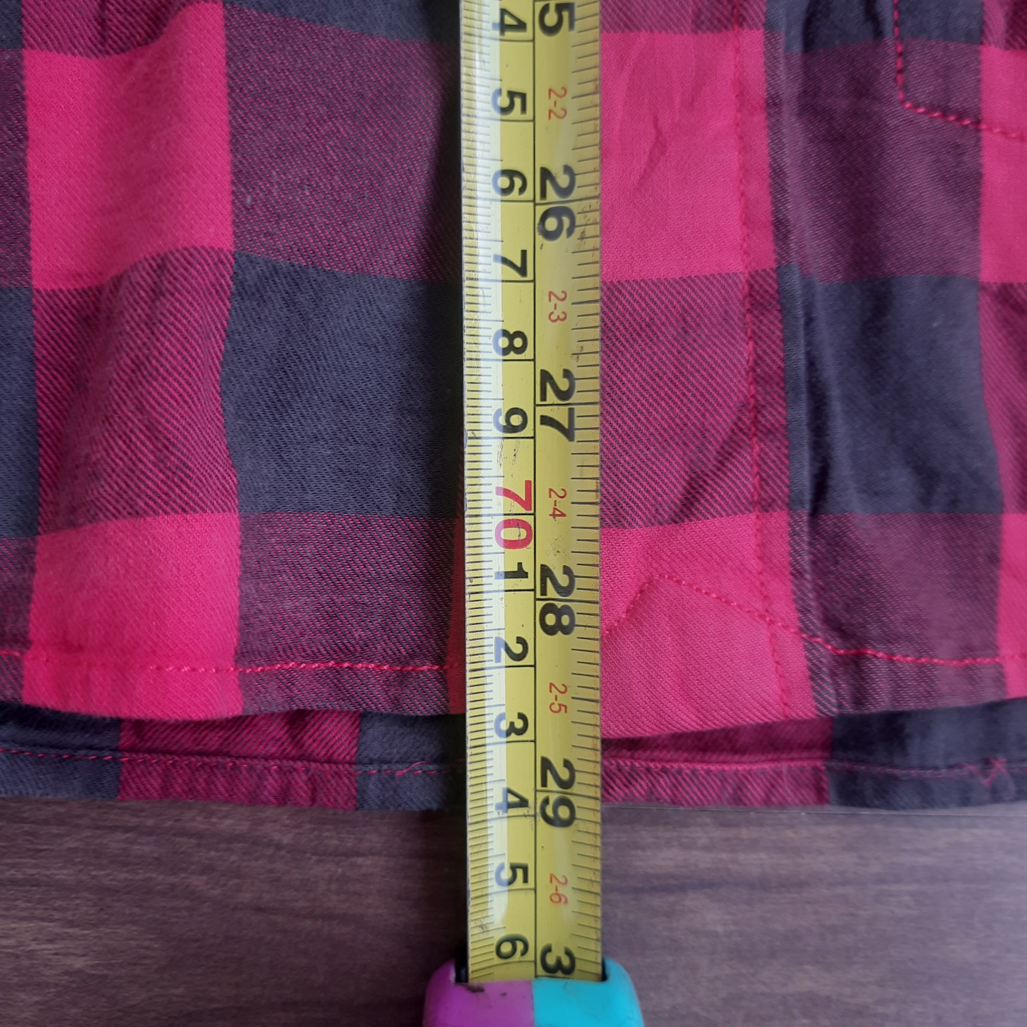 Japanese Brand Back Number x Rough Plaid Shirts Size US M / EU 48-50 / 2 - 11 Thumbnail